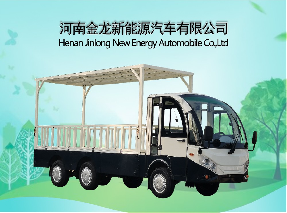 2座封閉貨車(chē)帶棚JL-GD2F40